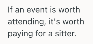 Screenshot 2025 04 13 at 2.46.22 PM Her Sibling Tricked Her Into Babysitting Two Kids When She Only Agreed To Watch One, So She Said Shell Never Babysit For Her Sibling Again