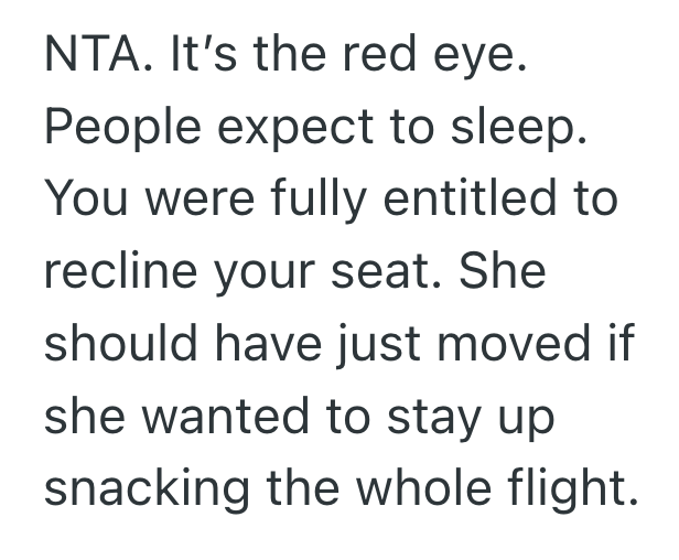 Screenshot 2025 04 14 at 1.35.15 AM He Wanted To Sleep On A Red Eye Flight, But The Passenger Behind Woke Him Up Because He Reclined His Seat