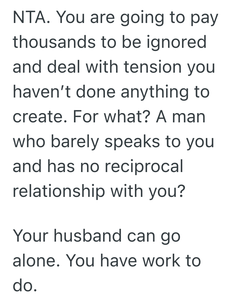 Screenshot 2025 04 14 at 11.03.14 AM She’s Been Left Out Her Husbands Family For Years, But Now They Want Her On A Big Family Vacation