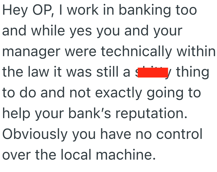 Screenshot 2025 04 16 at 1.56.53 PM A Rude Customer Insisted On Getting A New Debit Card Printed And Reprinted A Hundred Times, So This Bank Employee Found A Way To Literally Make Her Pay