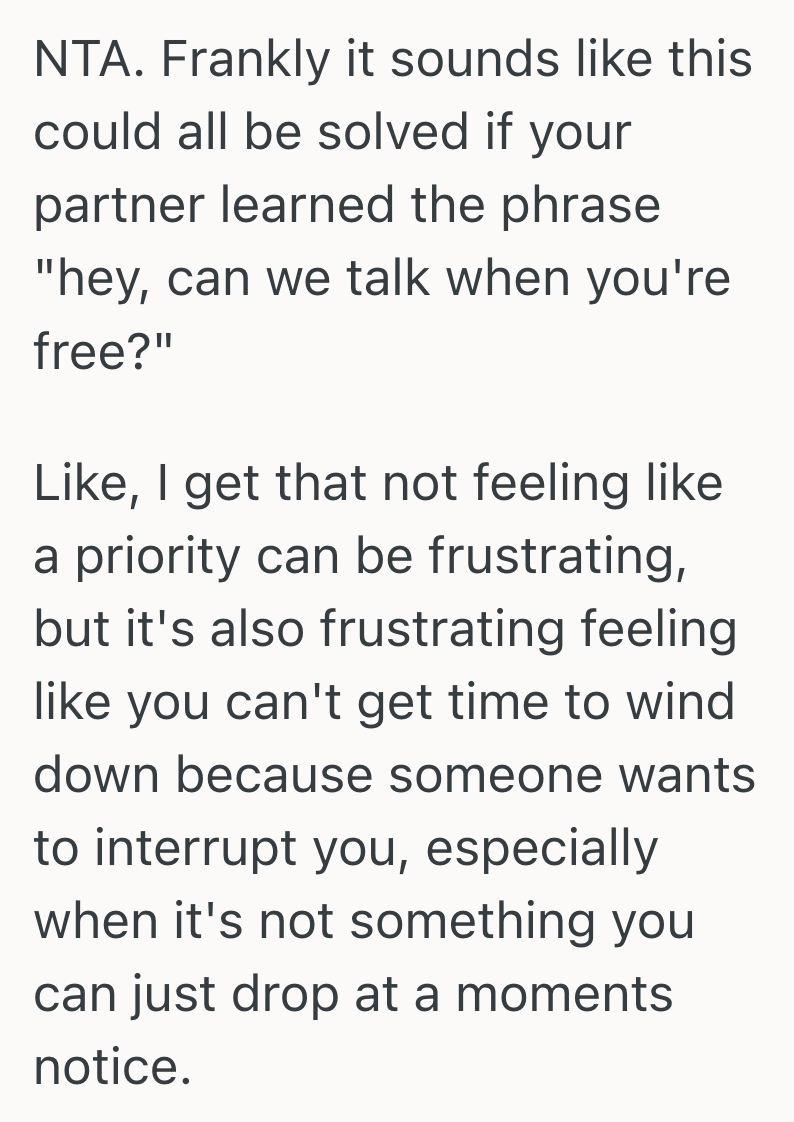 Screenshot 2025 04 16 at 12.15.59 PM He Enjoyed Gaming In His Free Time, But When He Asked To Finish His Game Before Talking To His Partner, They Felt Overlooked And Ignored