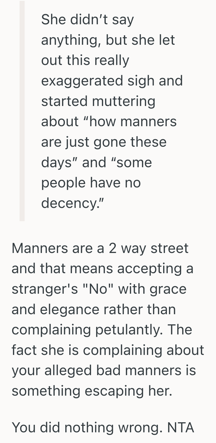 Screenshot 2025 04 17 at 11.35.51%E2%80%AFAM Grocery Customer Didnt Let Another With Fewer Items Go Ahead Of Them At The Checkout, So The Other Shopper Called Her Rude
