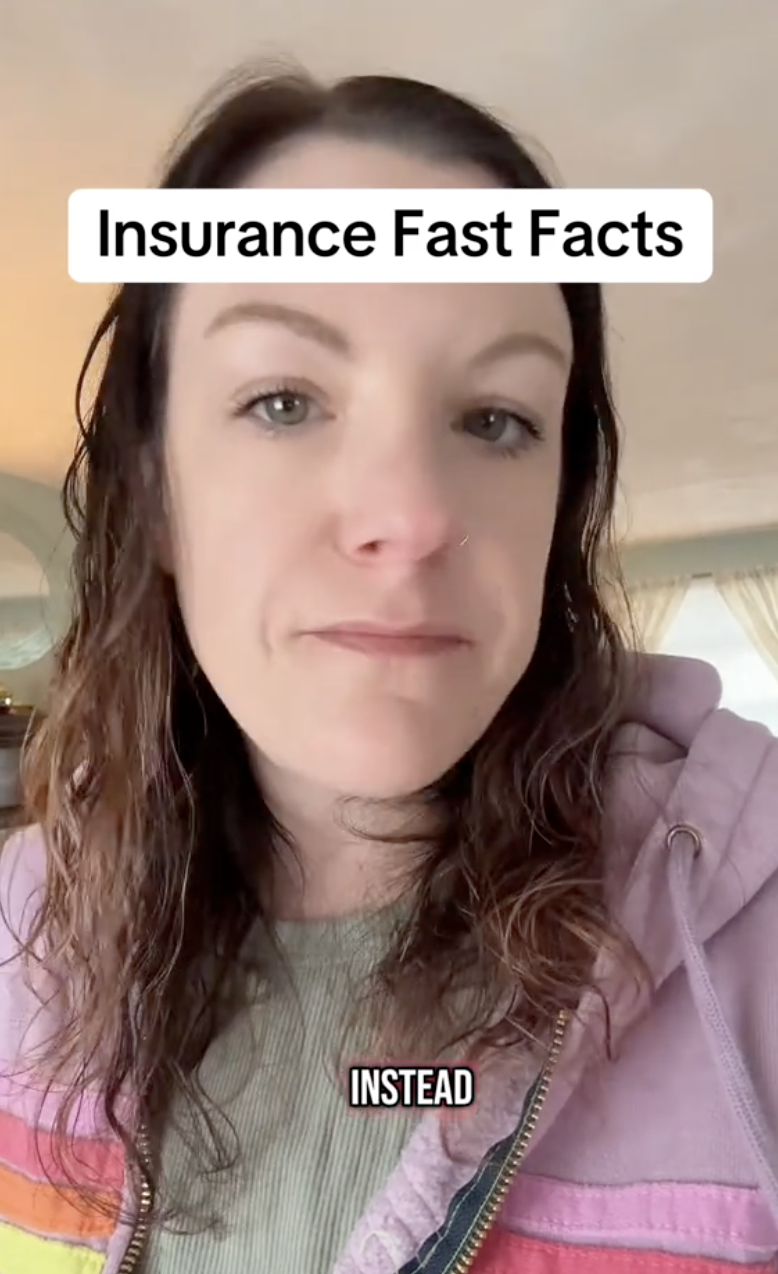 woman speaking to a camera