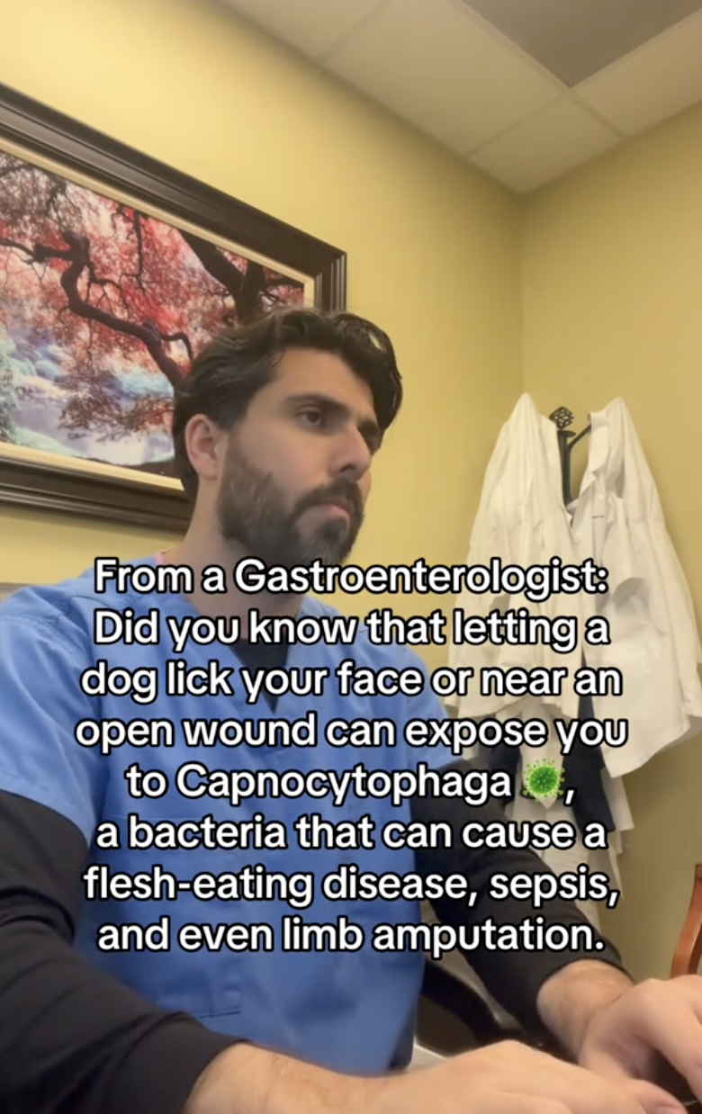 a doctor working on a computer