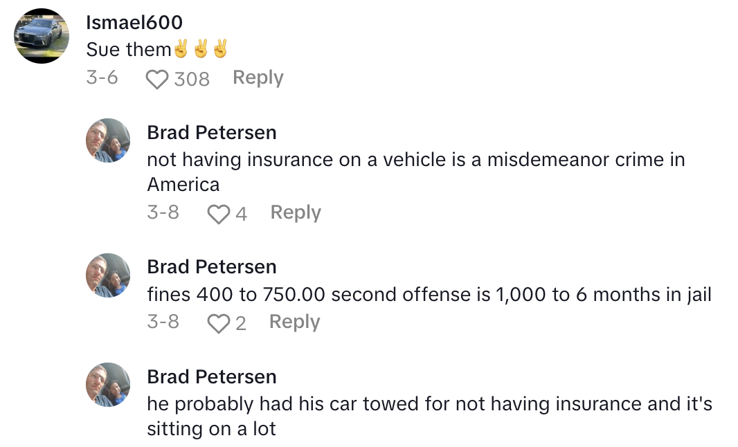 Screenshot 2025 04 19 at 7.27.56 AM Car Owner Said His Vehicle Was Stolen And Then Sold By An Auto Parts Store.   I was threatened with a trespass warning. They called the cops.
