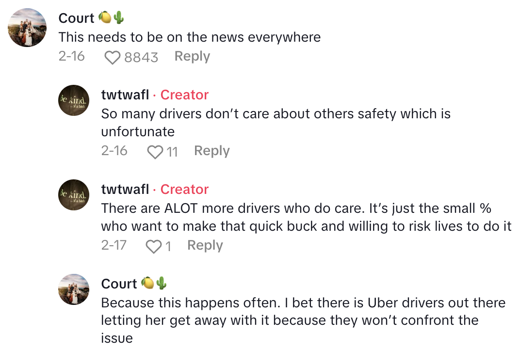 Screenshot 2025 04 19 at 8.00.52 AM An Uber Driver Refused To Pick Up A Mom And Her Five Kids, But They Had A Very Good Reason