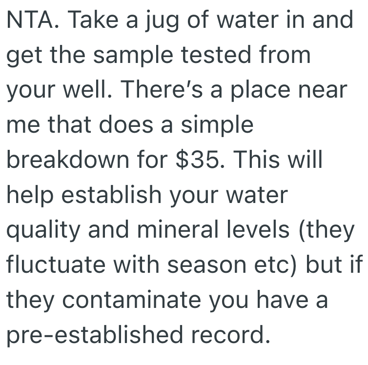 Screenshot 2025 04 20 at 1.48.25 PM Homeowners Refused To Remove A Well On Their Property So Their Neighbor Could Replace Their Septic Tank, And Then Things Went South Fast