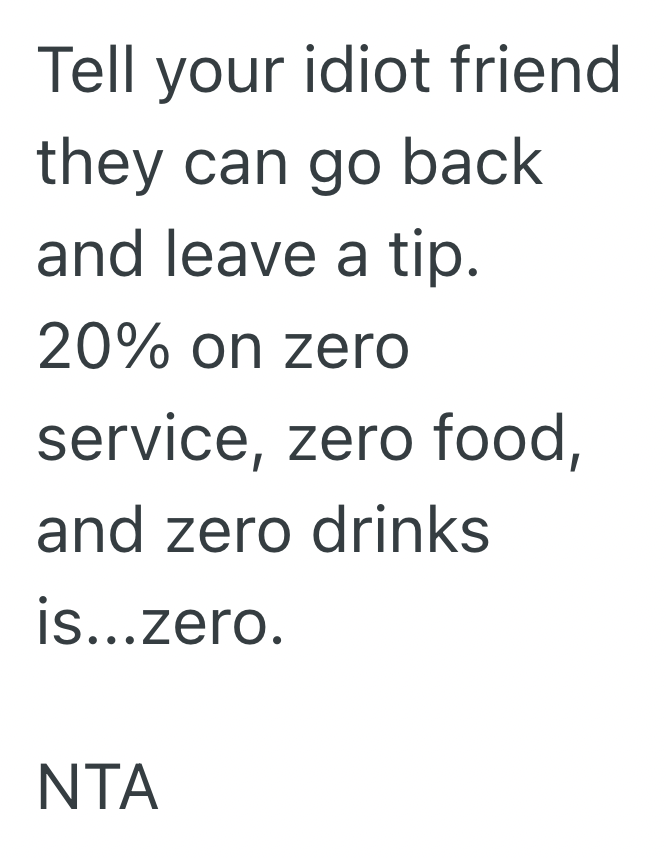 Screenshot 2025 04 20 at 10.37.13%E2%80%AFAM Customer Sat Through Thirty Minutes Without Service At A Local Restaurant, So They Walked Out Without Leaving A Tip