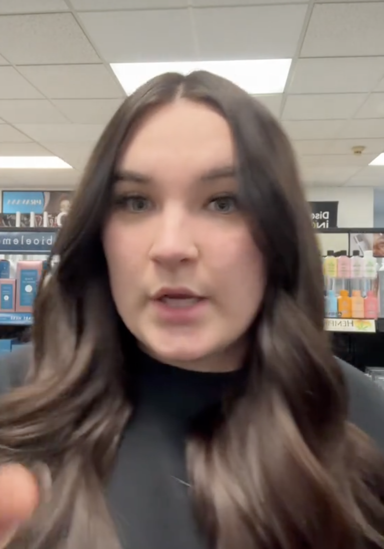 woman with brown hair