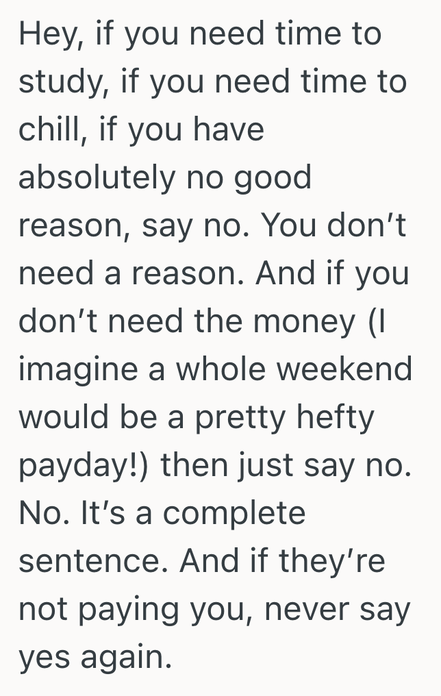 Screenshot 2025 04 21 at 10.16.14 PM She Babysits Her Cousin A Lot, But This Time When Her Aunt Asked Her To Come She Said No