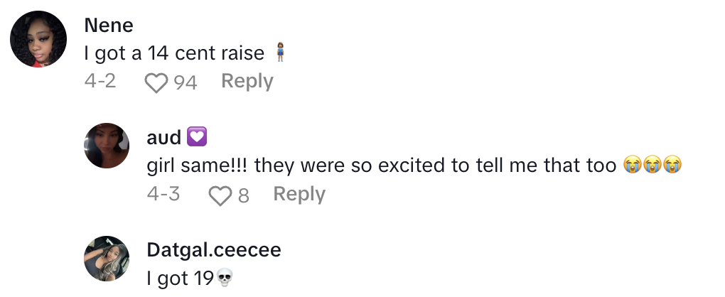 Screenshot 2025 04 21 at 10.25.54 AM Target Worker Wasnt Happy With the Raise He Got After Devoting A Year To The Company.   A 50 cent raise?!?