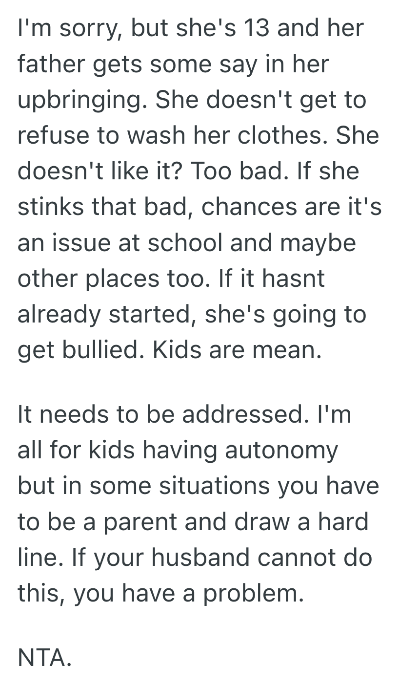 Screenshot 2025 04 21 at 12.39.21 PM Stepdaughter Refused To Wash Her Clothes Or Use Deodorant, So A Pregnant Woman With Severe Nausea Had No Choice But To Set A Boundary And Confront The Girl’s Mother