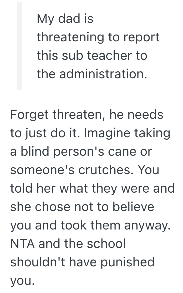 Screenshot 2025 04 21 at 3.03.57 PM Substitute Teacher Takes Deaf Students Cochlear Implants, But The Student Is The One Who Gets In Trouble