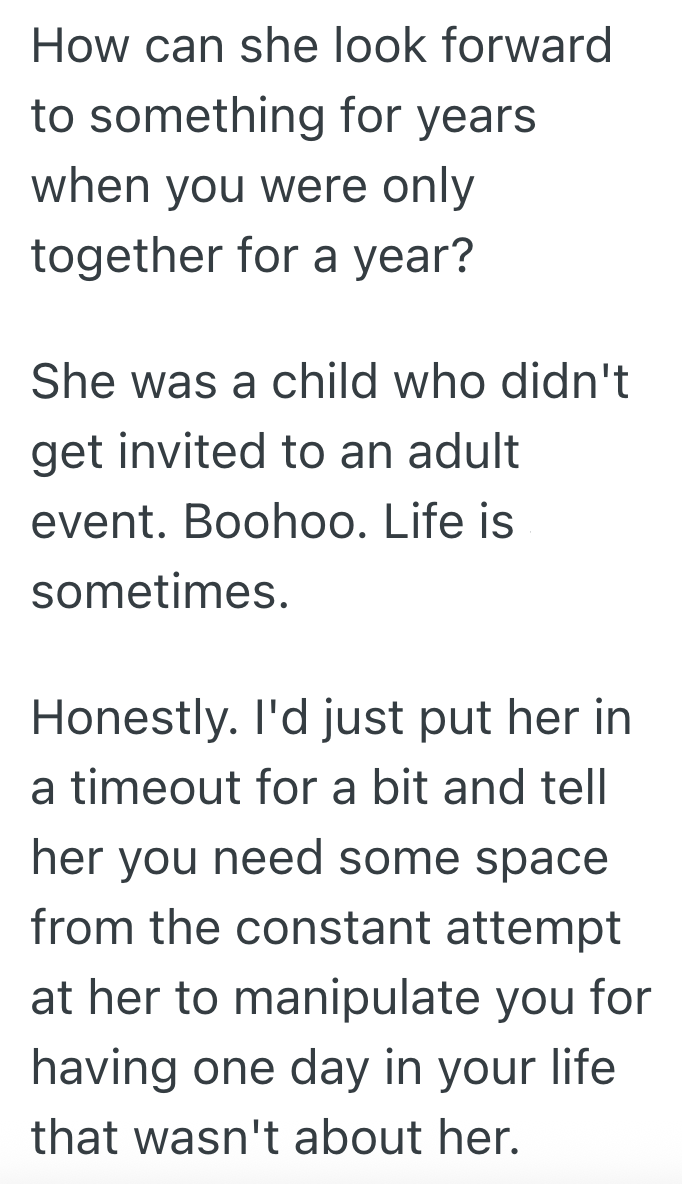 Screenshot 2025 04 21 at 5.46.17 PM She Had An Adults Only Wedding, And Three Years Later, Her Niece Is Still Whining About How Traumatic It Was To Be Excluded