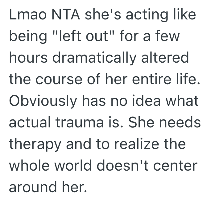 Screenshot 2025 04 21 at 5.46.50 PM She Had An Adults Only Wedding, And Three Years Later, Her Niece Is Still Whining About How Traumatic It Was To Be Excluded
