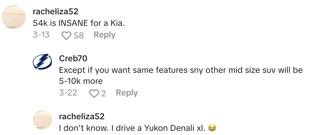 Screenshot 2025 04 21 at 8.17.49 AM A Car Reviewer Shared What She Doesnt Like About the Kia Telluride