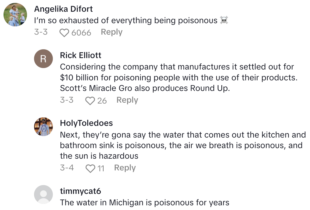 Screenshot 2025 04 21 at 8.36.22%E2%80%AFAM A Gardening Expert Warned People Against Using Miracle Gro Because They Use Peat Moss.   Draining, stripping, and mining these bogs, which permanently damages these habitats.
