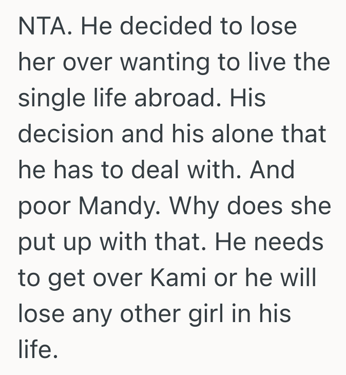 Screenshot 2025 04 22 at 4.11.41 PM Hes Constantly Comparing His Current Girlfriend To His Ex Girlfriend, But His Sister Thinks Its Time To Let It Go