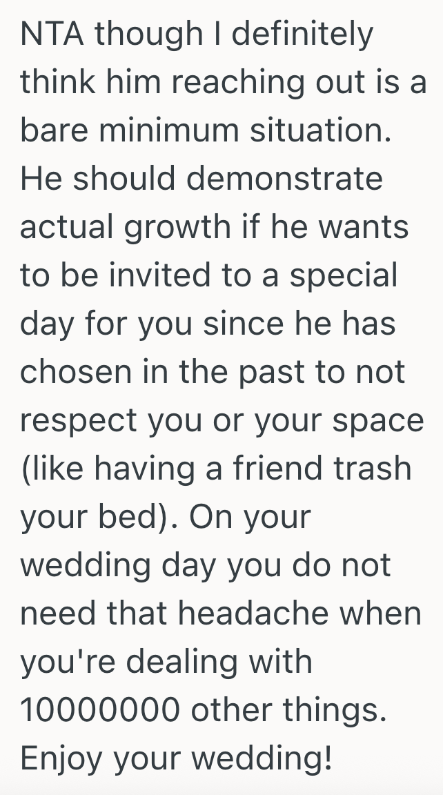 Screenshot 2025 04 22 at 4.30.21%E2%80%AFPM Bride To Be Doesnt Want To Invite Her Brother To Her Wedding, But Her Mom Thinks She Should Invite Him Anyway