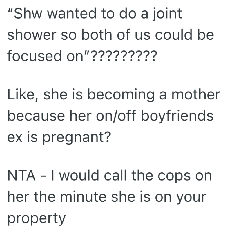 Screenshot 2025 04 23 at 3.22.35 PM e1745436294681 Shes Pregnant With Twins And Done With Her Ex, But She Wont Indulge His On Again, Off Again Girlfriends Co Parenting Fantasy