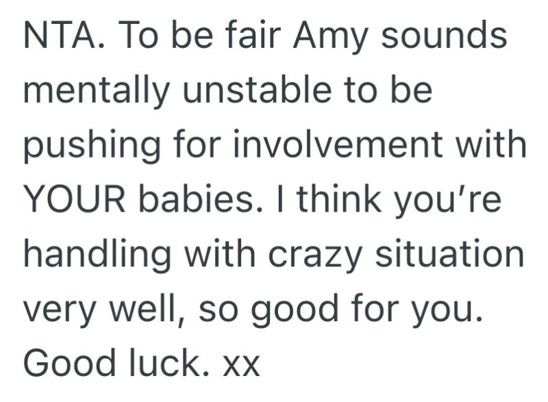 Screenshot 2025 04 23 at 3.22.58 PM e1745436288776 Shes Pregnant With Twins And Done With Her Ex, But She Wont Indulge His On Again, Off Again Girlfriends Co Parenting Fantasy