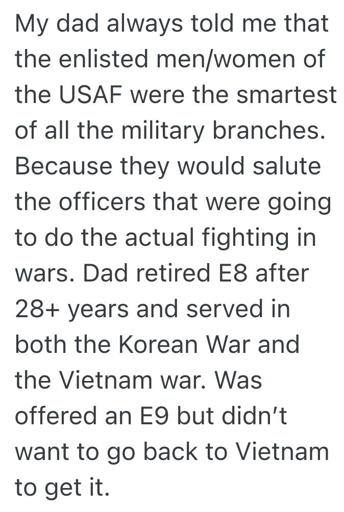 Screenshot 2025 04 23 at 5.48.13 PM Airman Had To Tell A High Ranking Colonel To Go The Long Way Around Because A Truck Was Blocking The Path, But The Colonel Refused To Listen