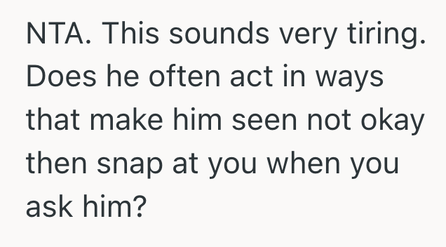 Screenshot 2025 04 23 at 7.53.43 PM She Keeps Asking Him If He Is All Right, But He Doesnt Like It And She Doesnt Know What Else To Do