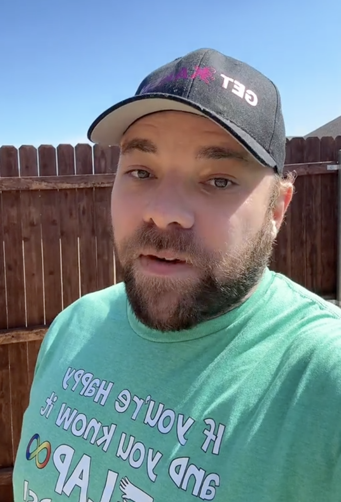 man talking about his hoa