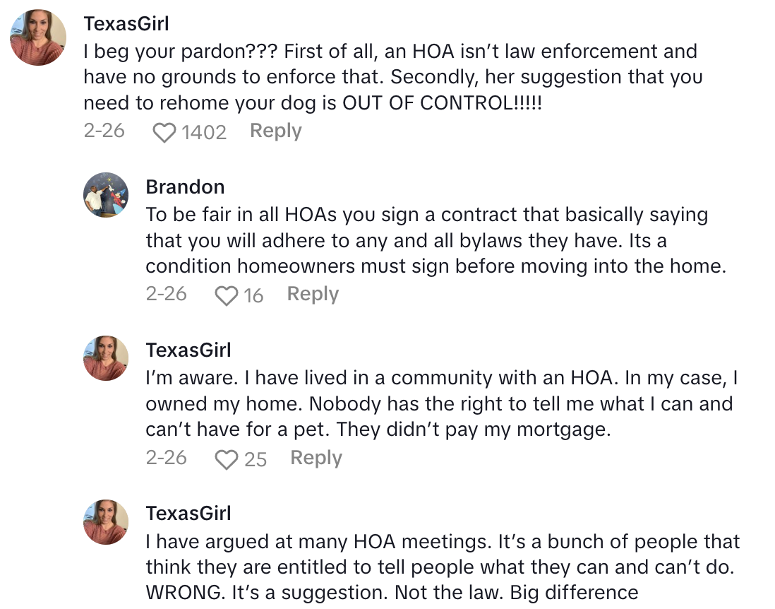 Screenshot 2025 04 23 at 8.06.34 AM A Homeowners Association Is Trying to Get This Man To Get Rid Of His Service Dog, But He Wont Do It