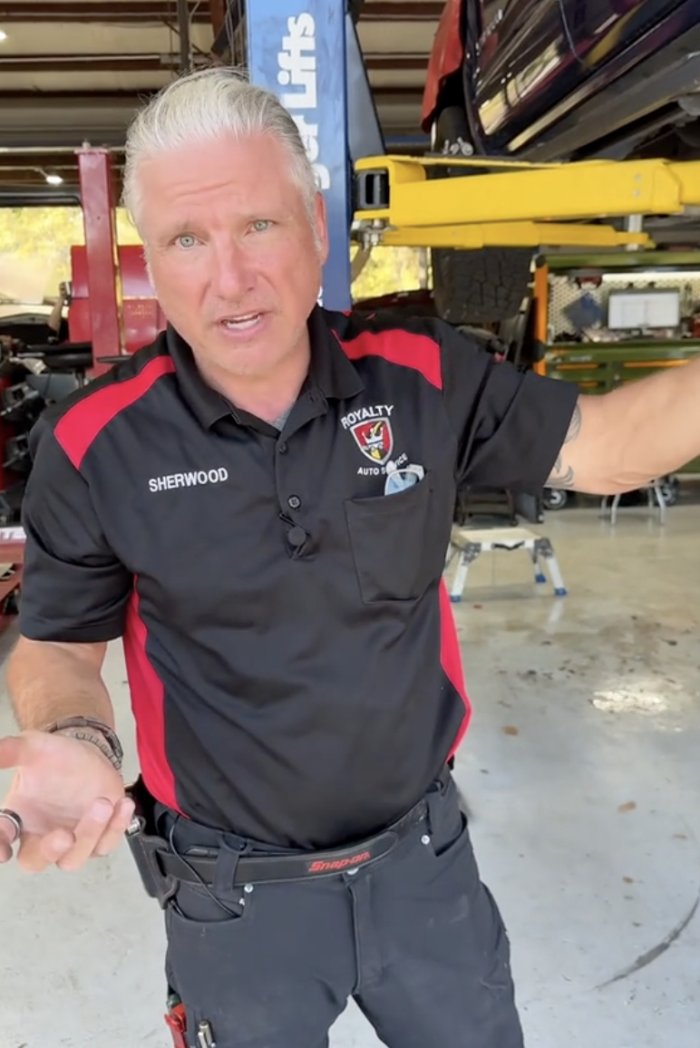 mechanic in an auto shop