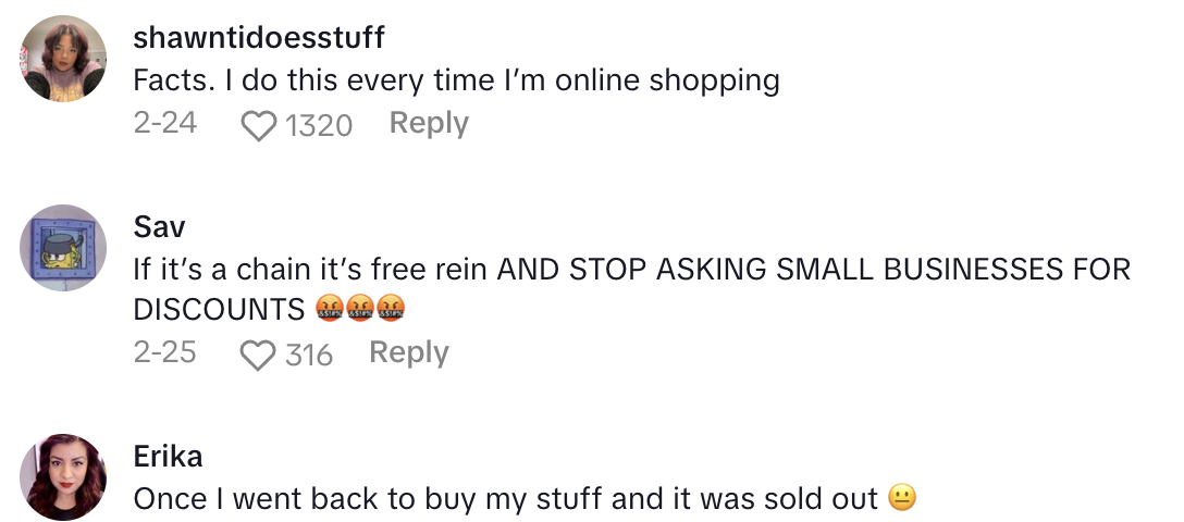 Screenshot 2025 04 23 at 9.36.13 AM A Shopper Explained Why People Should Always Exit Out Of Pages When They Shop Online.   Anytime I’m buying from a chain or a big store online.