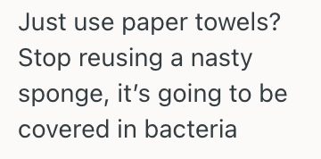 Screenshot 2025 04 24 at 3.12.41 PM Man Scolded His Partner For Using A Dirty Sponge To Clean The Dogs’ Bowls, So Now Shes Upset And Called Him Patronizing