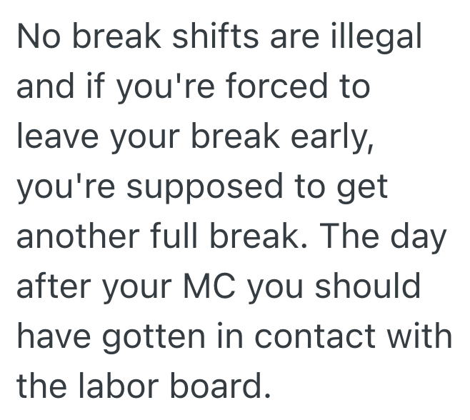Screenshot 2025 04 25 at 2.13.35 PM McDonalds Employees Are Told Not To End Their Breaks Early Even If Its Busy, But One Very Busy Night, A Manager Regrets Putting That Rule Into Place