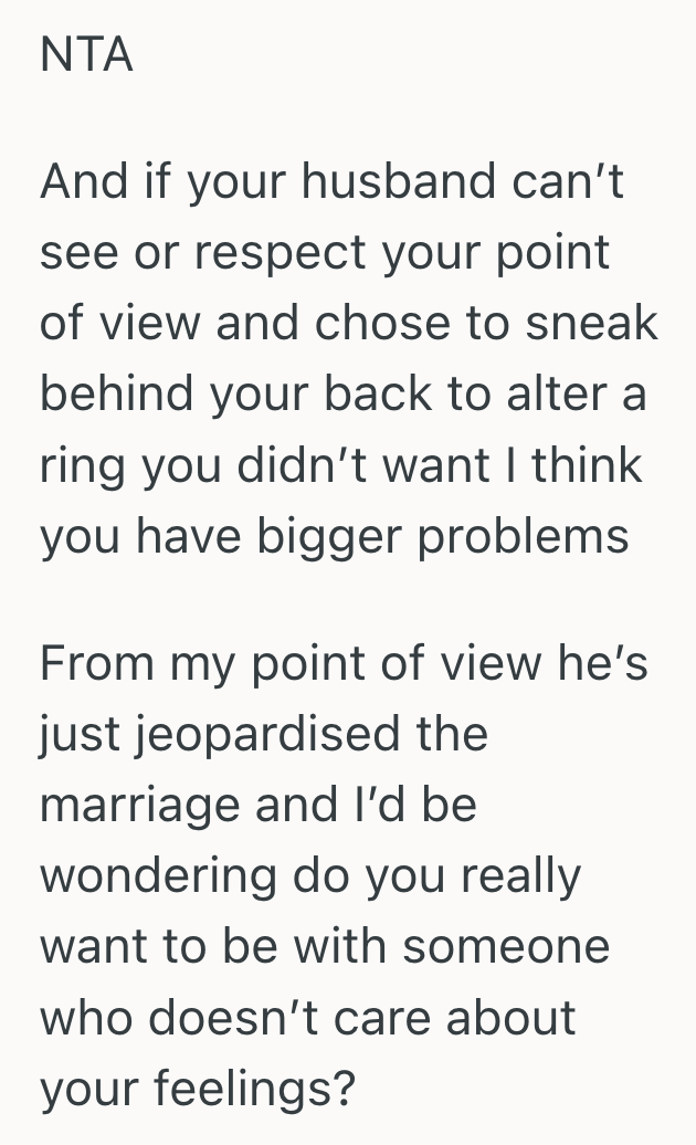 Screenshot 2025 04 26 at 1.14.45 PM She Inherited A Ring That Carries Traumatic Memories, But When Her Husband Refused To Respect Her Feelings Over What To Do With It, She Was Left With A Painful Choice