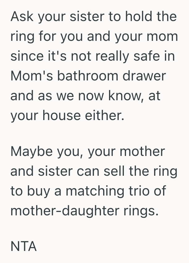Screenshot 2025 04 26 at 1.16.04 PM She Inherited A Ring That Carries Traumatic Memories, But When Her Husband Refused To Respect Her Feelings Over What To Do With It, She Was Left With A Painful Choice