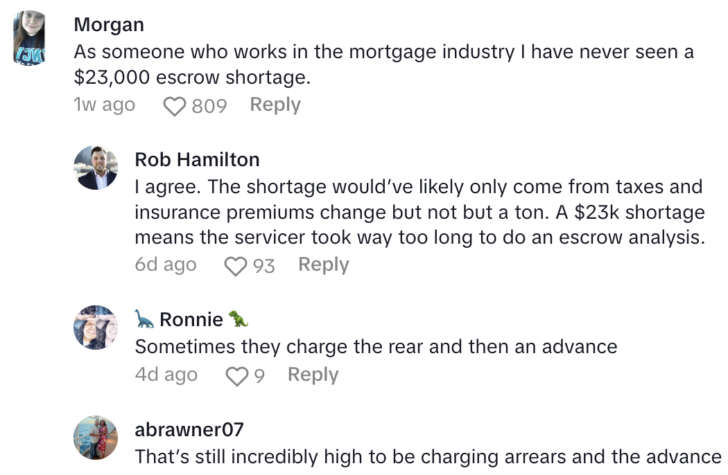Screenshot 2025 04 26 at 3.30.11 PM A Texas Homeowner Explained Why Her Mortgage Payment Went Up By More Than $3,300 A Month