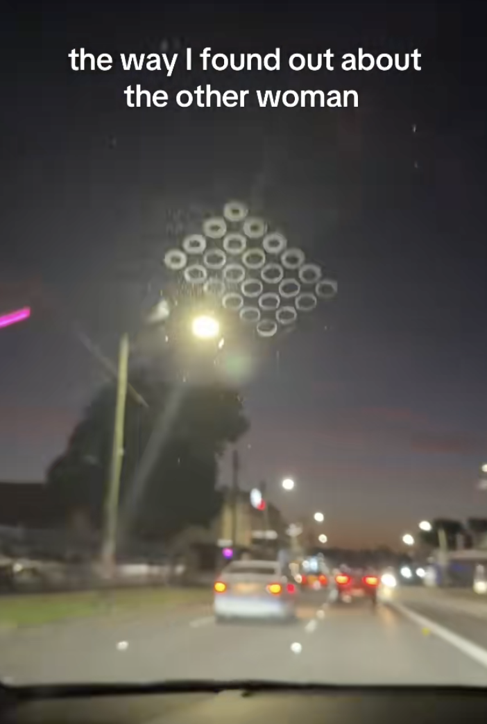 octobuddy imprint on a windshield