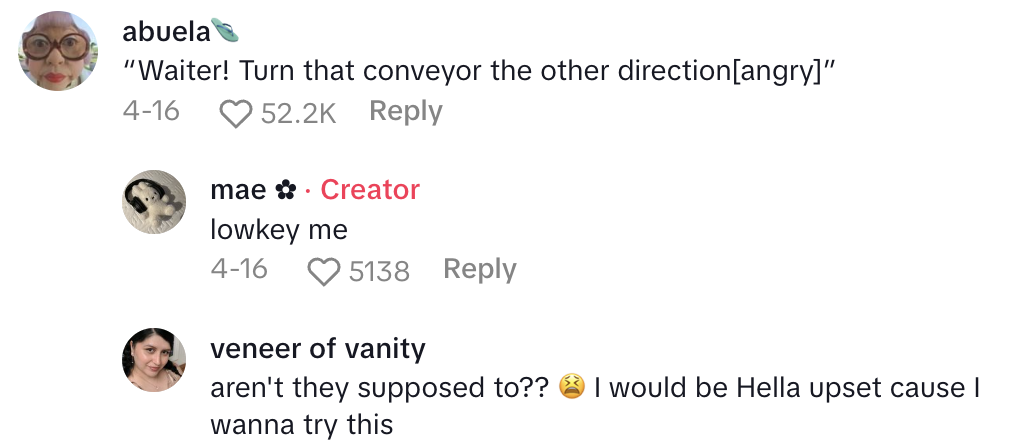 Screenshot 2025 04 28 at 10.49.24%E2%80%AFAM A Diner Wasnt Too Happy With Her All You Can Eat Sushi Restaurant Experience