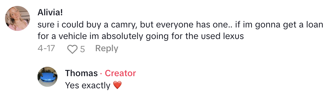 Screenshot 2025 04 28 at 9.34.27 AM A Car Expert Explained Why People Should Buy A Used Lexus Instead Of A Used Toyota
