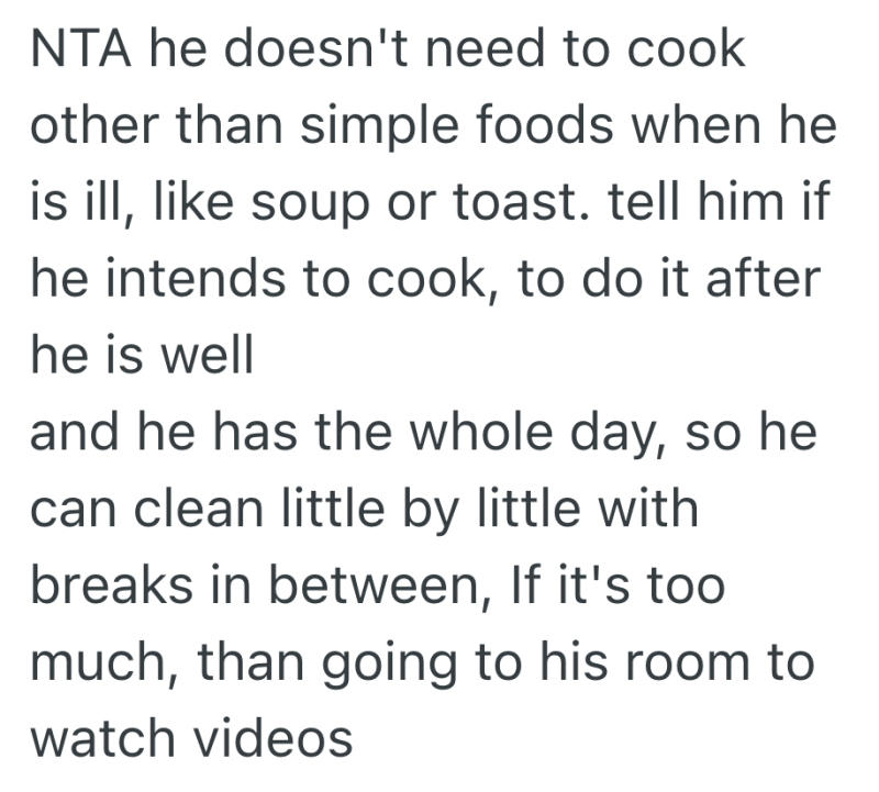 Screenshot 2025 04 29 at 1.16.31 PM e1745947032418 Boyfriend Gets The Flu And Expects Maid Service, But After Working A Long Shift His Girlfriend Says “Not Today”