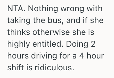 Screenshot 2025 04 29 at 1.44.49 AM Man Gives His Girlfriend A Ride To And From Work Every Day, But He Wants Her To Start Taking The Bus Home