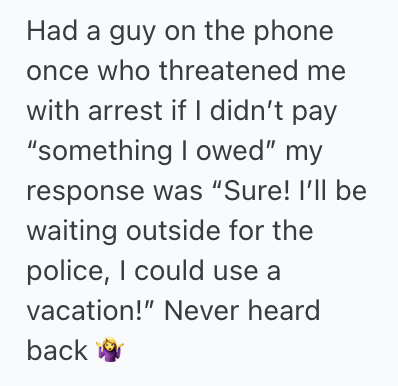 Screenshot 2025 04 30 at 10.01.49 PM Guy Got Fed Up With Scammers Who Threatened That The Police Were About To Arrest Them, So They Outsmarted The Callers With A Clever Lie