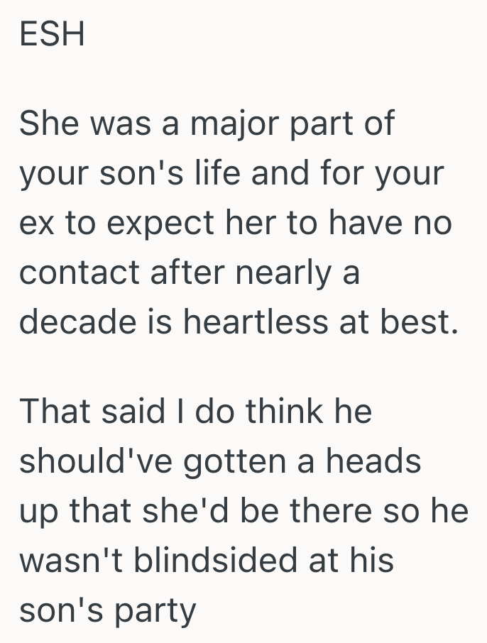 Screenshot 2025 04 30 at 3.50.43 PM Woman Invites A Previous Partners Ex Wife To Her Sons Birthday Party, And Her Hes Not Happy About It