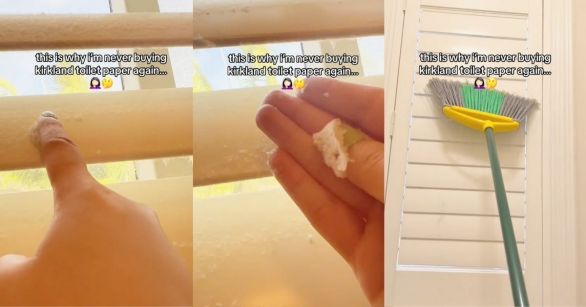 Cleaning dust from blinds