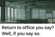 Management Insists Employees Returned To Work At The Office, So They Found A Way To Get Around The Card Swipe System