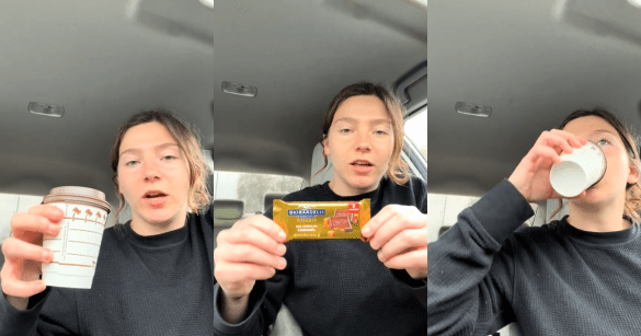 Terresa Marria outside an In-N-Out