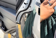Someone Parked Way Too Close To Her, But She Shared A Clever Trick For Avoiding Body Damage When Opening the Door