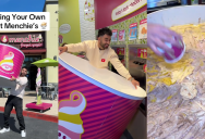 Frozen Yogurt Place Had A $5 Bring-Your-Own-Cup Deal, So He Brought A Cup The Size Of A Jacuzzi