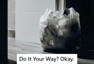 Coworker Insisted She Follow Her Trash Routine, But When It Backfired She Tried To Shift The Blame