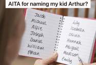 Couple Decide They Like The Name Arthur For A Boy, But Their Mom Insists That They Need To Pick A Different One